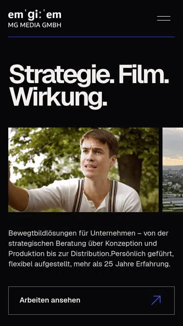 Screenshot of mgm.media
