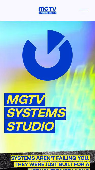 Screenshot of mgtv.systems