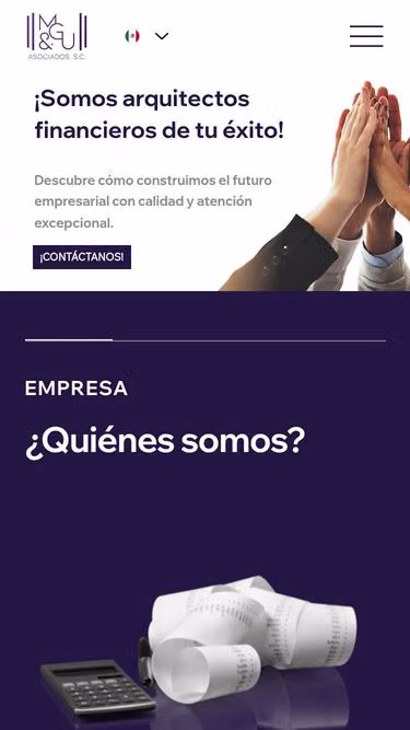 Screenshot of mgu.com.mx