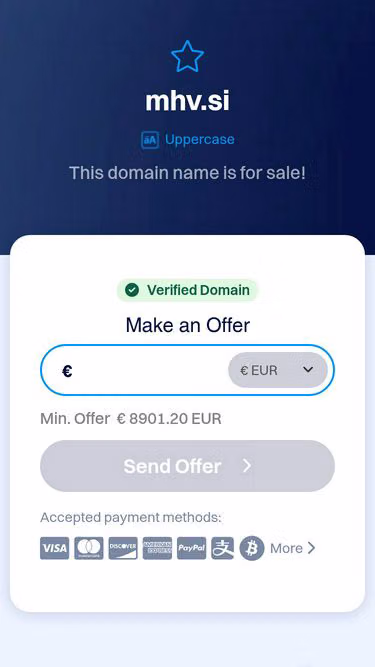 Screenshot of mhv.si