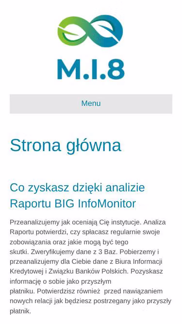 Screenshot of mi8.pl