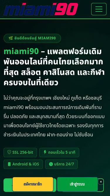 Screenshot of miami90.com