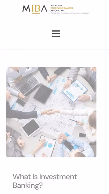 Screenshot of miba.com.my