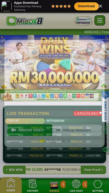 Screenshot of mibox8.store