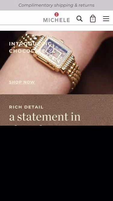 Screenshot of michele.com