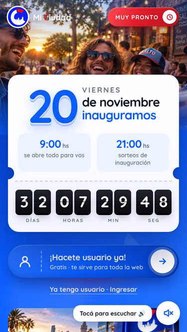 Screenshot of miciudad.uy