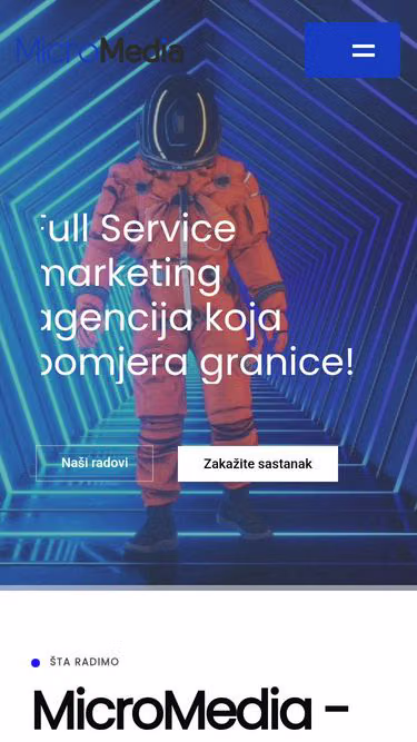 Screenshot of micromedia.ba