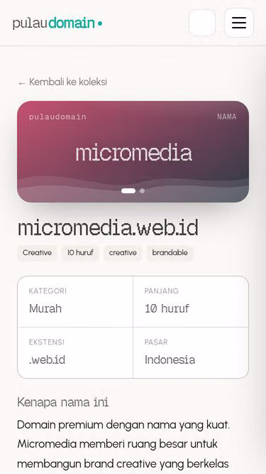Screenshot of micromedia.web.id