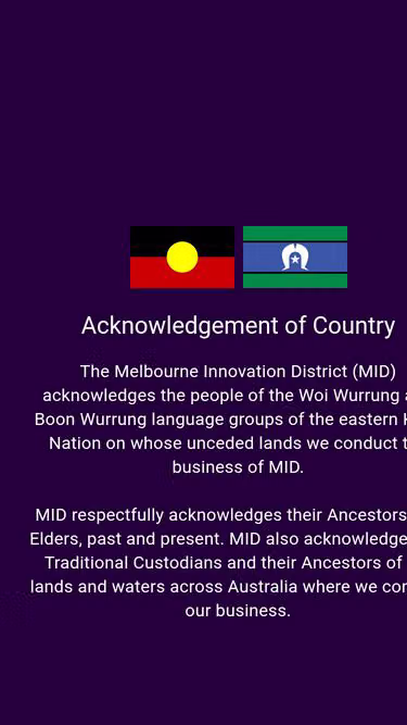 Screenshot of mid.org.au