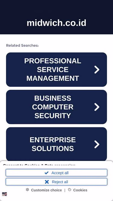 Screenshot of midwich.co.id