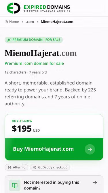 Screenshot of mie.company