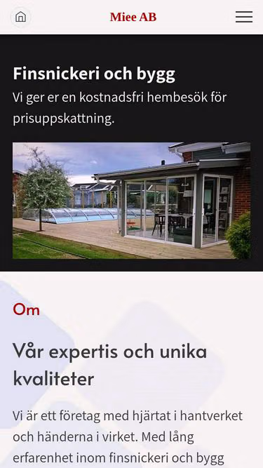 Screenshot of miee.se