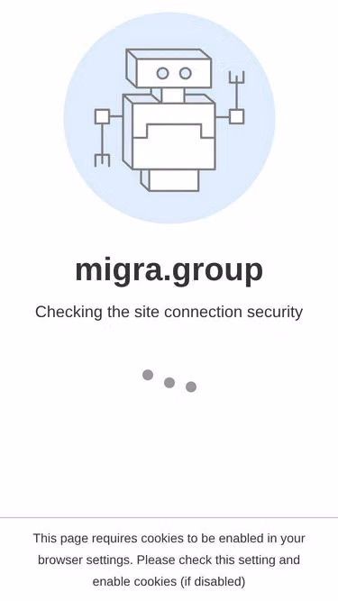 Screenshot of migra.group