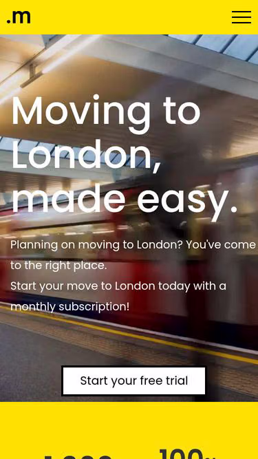 Screenshot of migrate.london