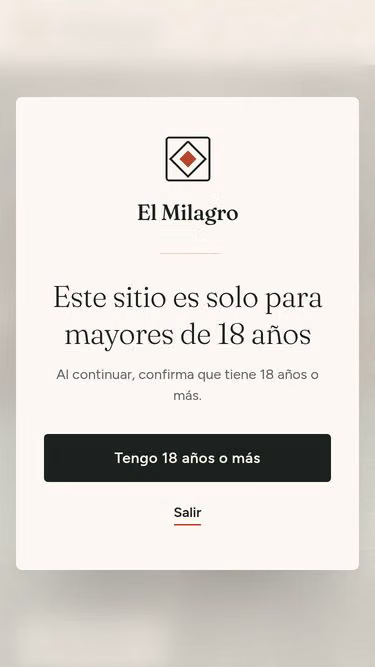 Screenshot of milagro.club