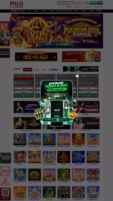 Screenshot of mildcasinogo.biz