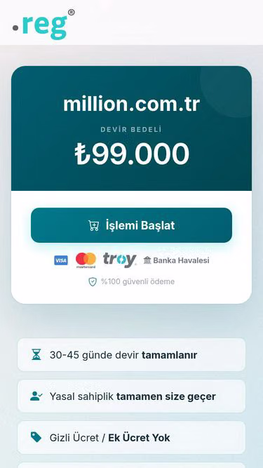 Screenshot of million.com.tr