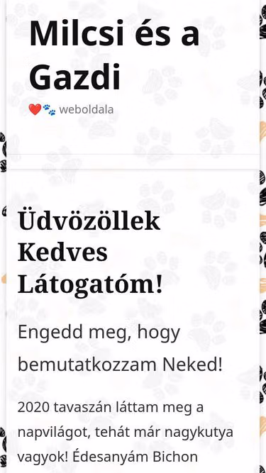 Screenshot of milo.hu