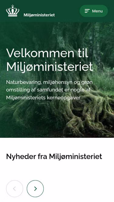 Screenshot of mim.dk