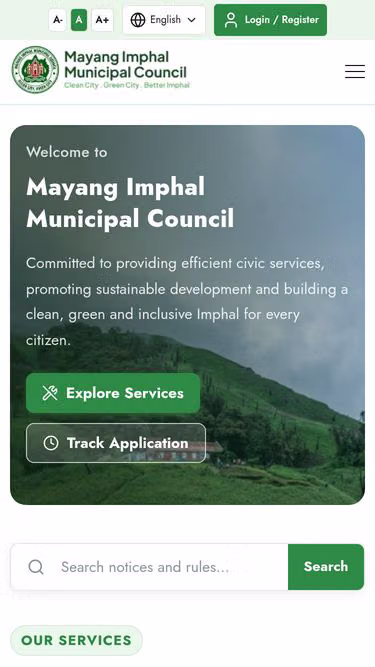 Screenshot of mimc.in