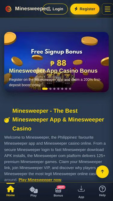 Screenshot of minesweeper.homes