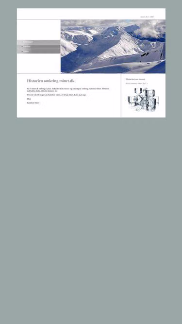 Screenshot of minet.dk