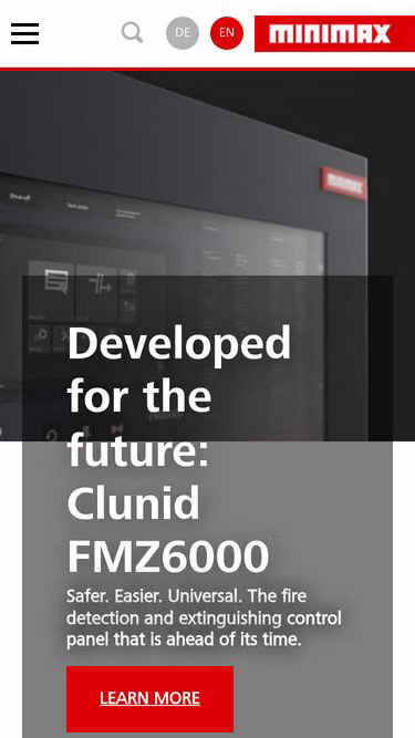 Screenshot of minimax.de