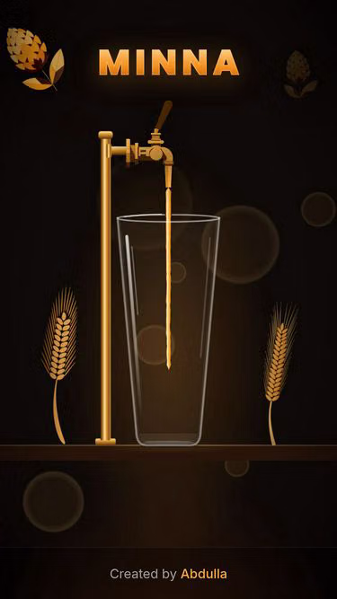 Screenshot of minna.beer