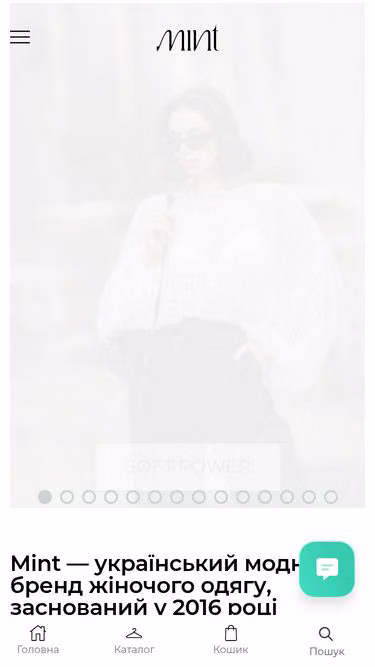 Screenshot of mint.ua