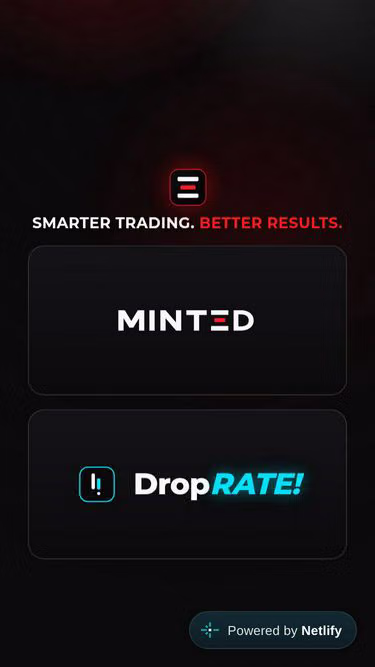 Screenshot of minted.cz