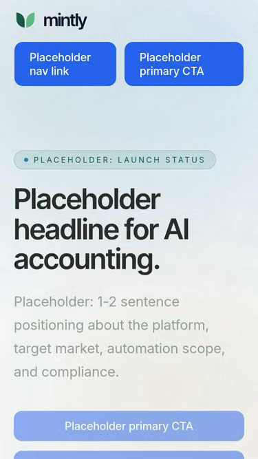 Screenshot of mintly.se