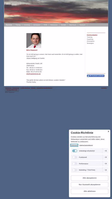 Screenshot of mirko.berlin