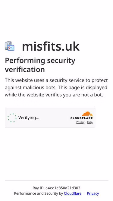 Screenshot of misfits.uk