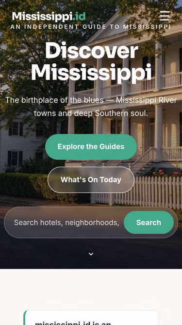 Screenshot of mississippi.id