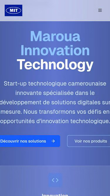 Screenshot of mit.cm