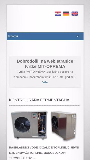 Screenshot of mit.com.hr