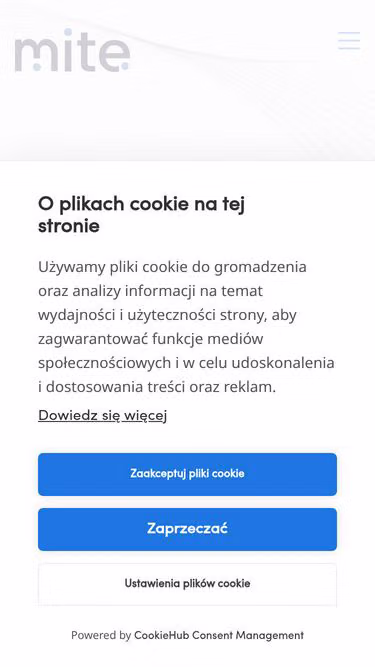 Screenshot of mite.pl