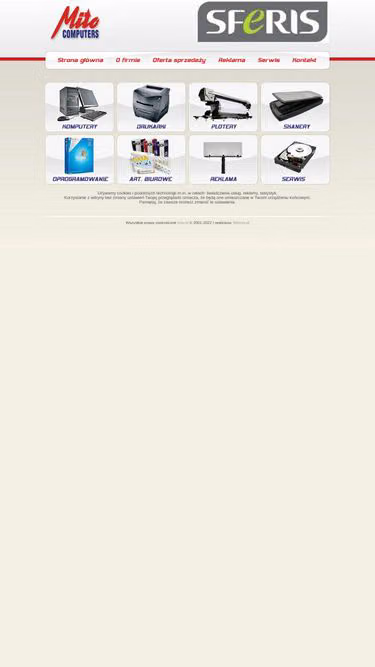 Screenshot of mito.pl