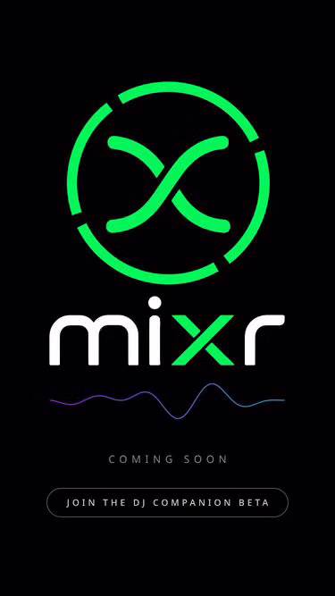 Screenshot of mixr.au