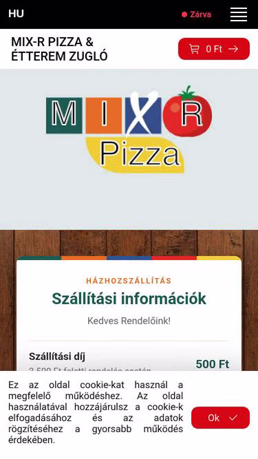 Screenshot of mixr.hu