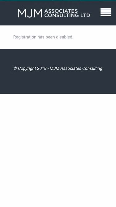 Screenshot of mjm.ie