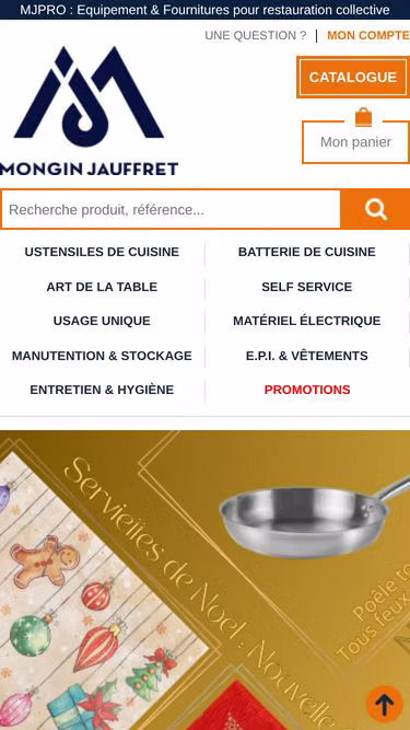 Screenshot of mjpro.fr