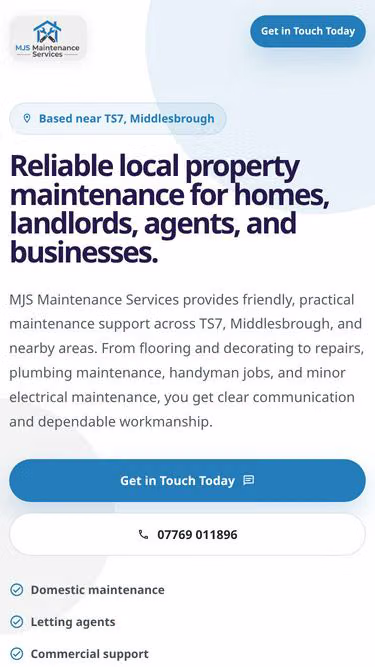 Screenshot of mjs.services