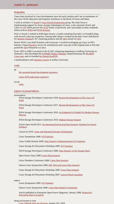 Screenshot of mkp.net