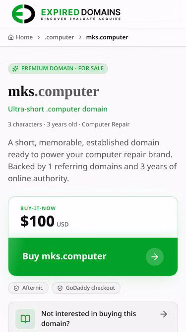 Screenshot of mks.computer