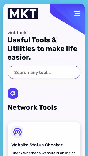 Screenshot of mkt.sg
