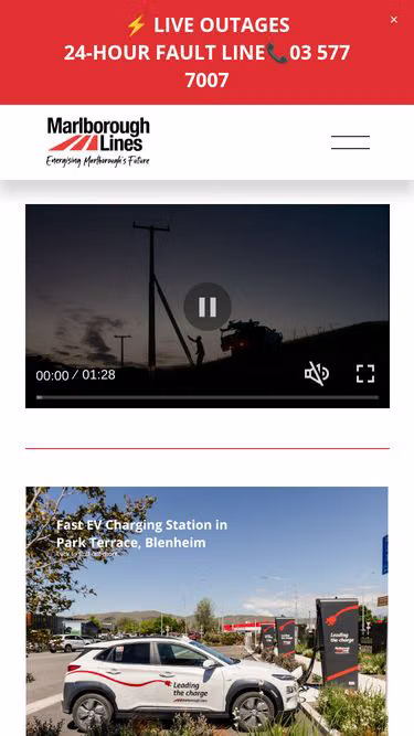Screenshot of mll.co.nz
