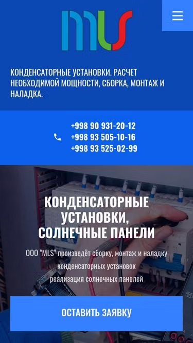 Screenshot of mls.uz