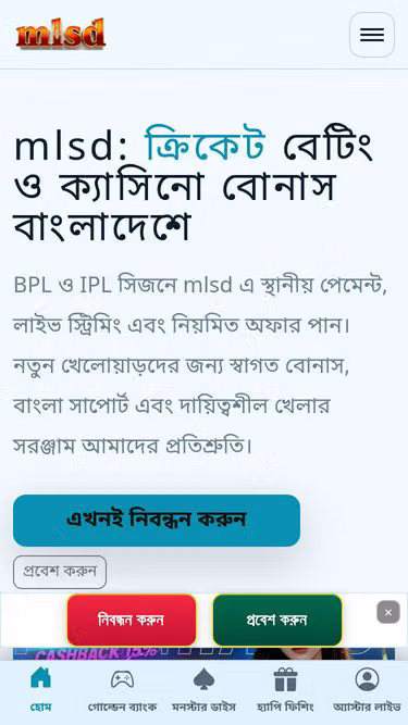 Screenshot of mlsd.app