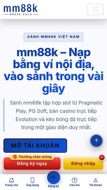 Screenshot of mm88k.gold